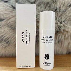 Verso N°6 Dark Spot Fix With Retinol 8  0.50oz/15ml New With Box